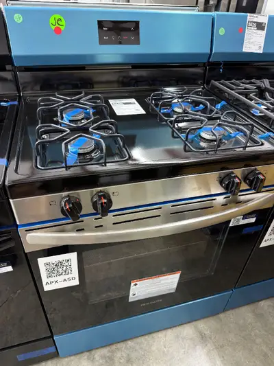 APX-A5D — Frigidaire FCRG3051BS Gas Range, Stainless Steel, front — Jefferson City