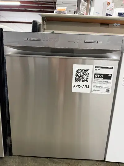 APX-ANJ — Midea MDF24P2BST Dishwasher, Stainless Steel, front — Jefferson City