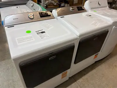 APX-A7T — Maytag MED6205RW0 Electric Dryer, White, front — Jefferson City