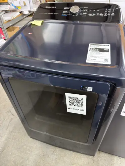 APX-A08 — Samsung DVG54CG7150DA3 Gas Dryer, Brushed Navy, front — Jefferson City